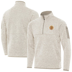 Boston Bruins Antigua Fortune Quarter-Zip Pullover Jacket For Sale