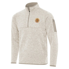 Boston Bruins Antigua Fortune Quarter-Zip Pullover Jacket For Sale