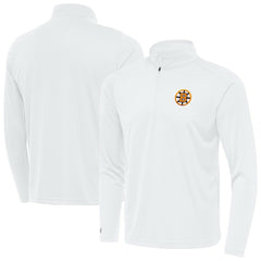 Boston Bruins Antigua Tribute Lightweight Quarter-Zip Pullover Outlet
