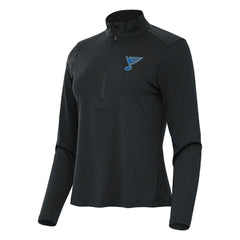 St. Louis Blues Antigua Women's Tribute Half-Zip Pullover Online