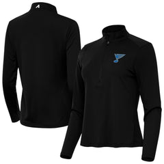 St. Louis Blues Antigua Women's Tribute Half-Zip Pullover Sale