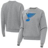 St. Louis Blues Antigua Women's Victory Pullover Sweatshirt Discount