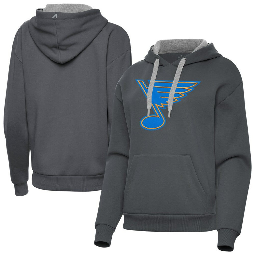 St. Louis Blues Antigua Women's Victory Pullover Hoodie For Sale