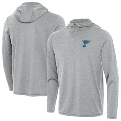 St. Louis Blues Antigua Tidy Quarter-Zip Hoodie Outlet