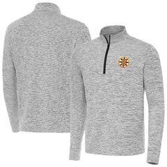 Boston Bruins Antigua Cause Quarter-Zip Jacket Discount