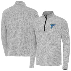 St. Louis Blues Antigua Cause Quarter-Zip Jacket On Sale