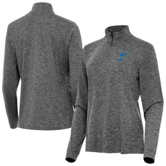 St. Louis Blues Antigua Mentor Long Sleeve Quarter-Zip Mock Polo Discount