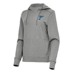 St. Louis Blues Antigua Women's Justice Pullover Hoodie Sale