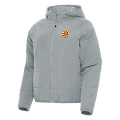 Boston Bruins Antigua Women's Raglan Universe Full-Zip Hooded Jacket Sale