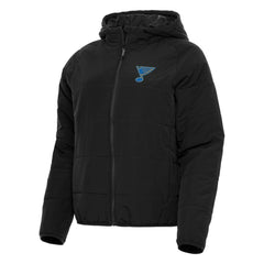 St. Louis Blues Antigua Women's Raglan Universe Full-Zip Hooded Jacket Online