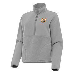 Boston Bruins Antigua Women's Figure Half-Zip Pullover Outlet