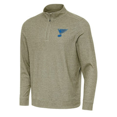 St. Louis Blues Antigua Subtle Quarter-Zip Sweatshirt Outlet