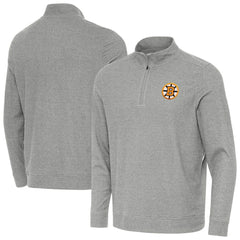 Boston Bruins Antigua Subtle Quarter-Zip Sweatshirt Sale
