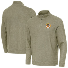 Boston Bruins Antigua Subtle Quarter-Zip Sweatshirt Online