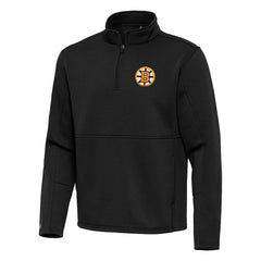 Boston Bruins Antigua Twist Quarter-Zip Pullover Jacket Sale