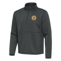 Boston Bruins Antigua Twist Quarter-Zip Pullover Jacket Online