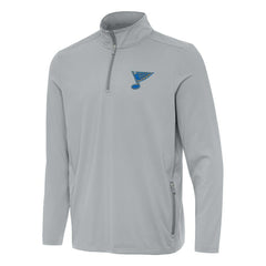 St. Louis Blues Antigua Perilous Quarter-Zip Sweatshirt Online