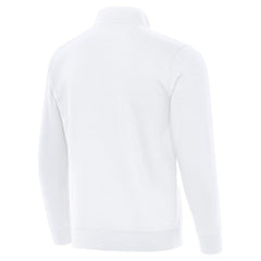 Boston Bruins Antigua Victory Quarter-Zip Pullover Top Discount