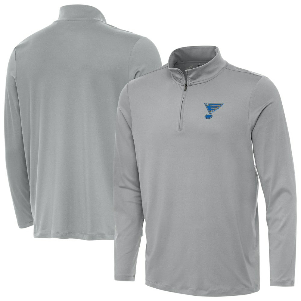St. Louis Blues Antigua Reprocess Quarter-Zip Pullover Outlet