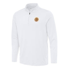 Boston Bruins Antigua Reprocess Quarter-Zip Pullover Outlet