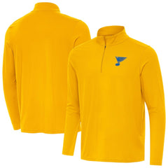 St. Louis Blues Antigua Intent Quarter-Zip Top Sale