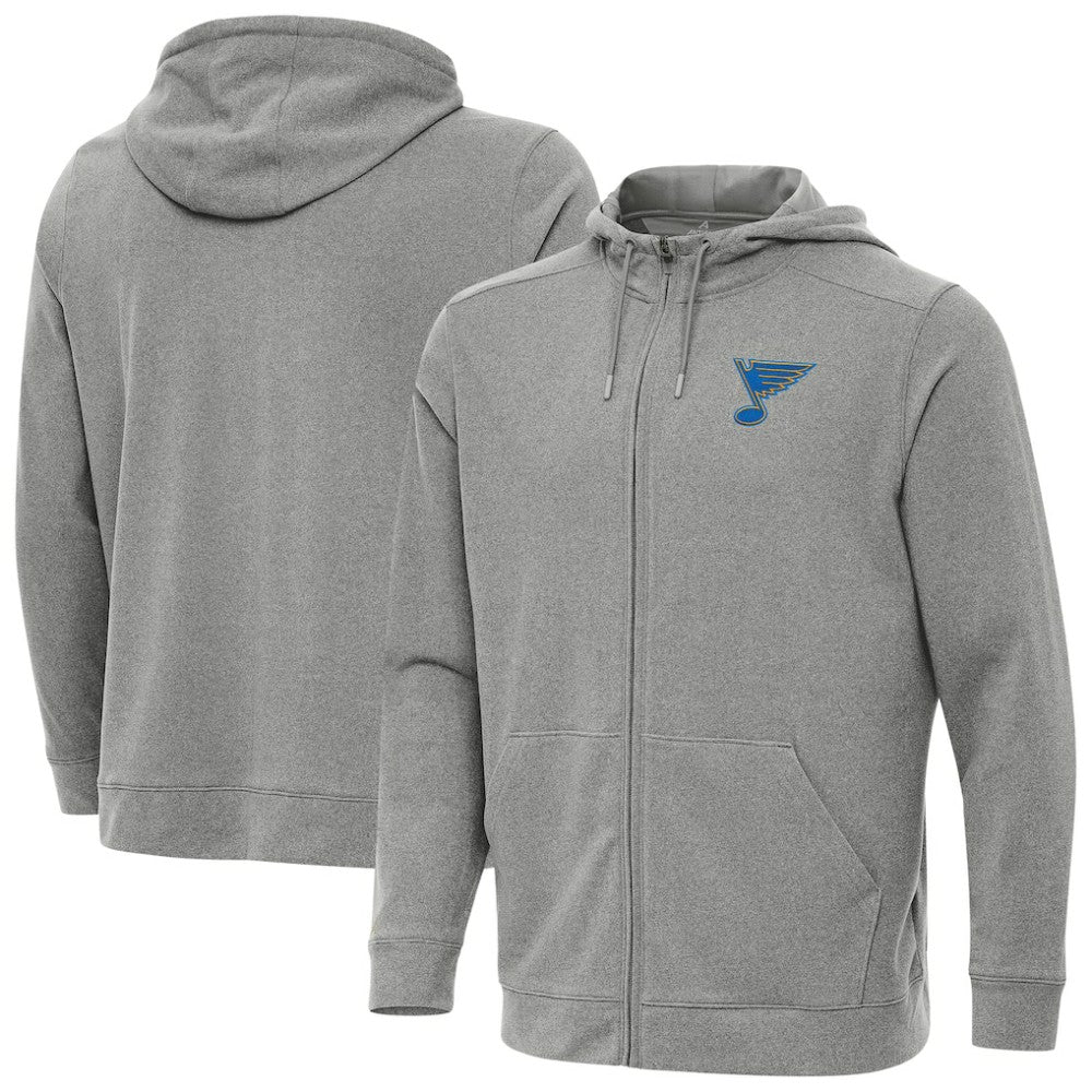 St. Louis Blues Antigua Effortless Full-Zip Hoodie Outlet