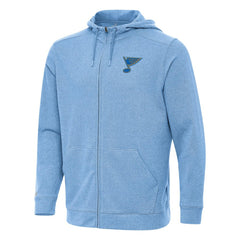 St. Louis Blues Antigua Effortless Full-Zip Hoodie Discount