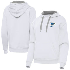 St. Louis Blues Antigua Women's Victory Pullover Hoodie Discount