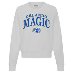 Orlando Magic Sportiqe Women's Genuine Issue Collection Ashlyn Crewneck Sweatshirt Outlet