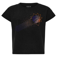 Phoenix Suns Sportiqe Women's Cropped Genuine Issue Collection Alana T-Shirt On Sale