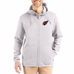 Arizona Cardinals Cutter & Buck Roam Epic Comfort Recycled Full-Zip Hoodie Jacket