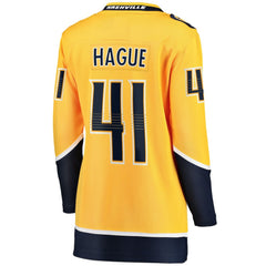 Nicolas Hague Nashville Predators Fanatics Women's Home Breakaway Jersey Online