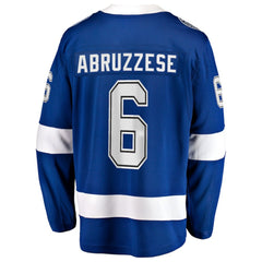 Nick Abruzzese Tampa Bay Lightning Fanatics Home Breakaway Jersey On Sale