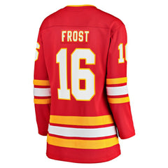 Morgan Frost Calgary Flames Fanatics Women's Home Breakaway Jersey On Sale