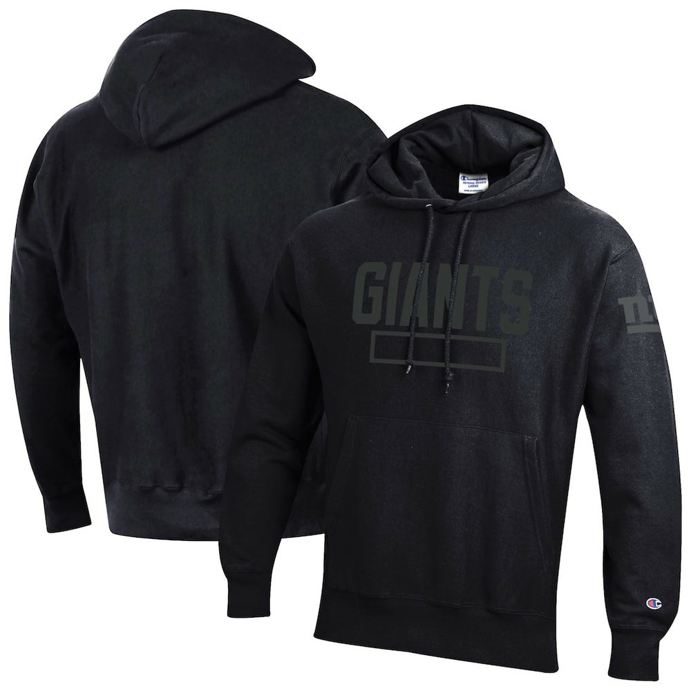 New York Giants Champion Tonal Reverse Weave Fleece Hoodie