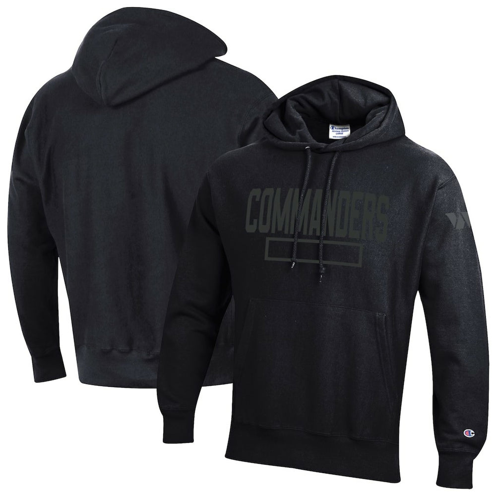 Washington Commanders Champion Tonal Reverse Weave Fleece Hoodie