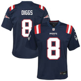 New England Patriots Nike Stefon Diggs Youth Team Game Jersey