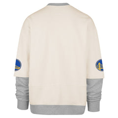 Golden State Warriors '47 Crossover Collection Trifecta Double Layered Fleece Sweatshirt sale On Sale