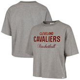 Cleveland Cavaliers '47 Women's Pivot Drop Needle Cropped T-Shirt sale Outlet
