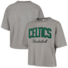 Boston Celtics '47 Women's Pivot Drop Needle Cropped T-Shirt Discount
