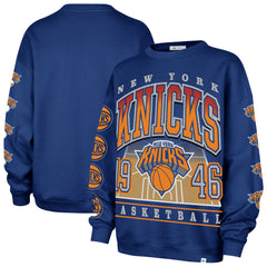 New York Knicks '47 Women's Go Big Oversized Sweatshirt For Sale