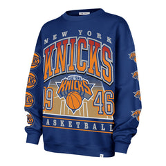 New York Knicks '47 Women's Go Big Oversized Sweatshirt For Sale