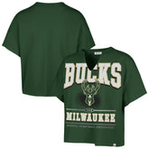 Milwaukee Bucks '47 Women's Elation Oversized Notch Neck T-Shirt Online