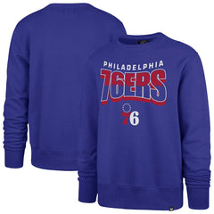 Philadelphia 76ers '47 Unisex Brush By Headline Crewneck Sweatshirt Outlet