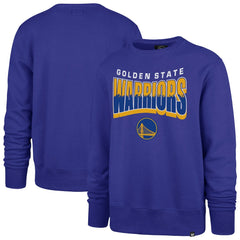 Golden State Warriors '47 Unisex Brush By Headline Crewneck Sweatshirt sale For Sale