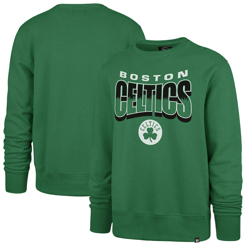 Boston Celtics '47 Unisex Brush By Headline Crewneck Sweatshirt Online
