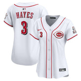 Ke'Bryan Hayes Cincinnati Reds Women's Home Limited Player Jersey - White
