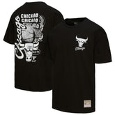 Chicago Bulls Hardwood Classics Overlap T-Shirt sale For Sale