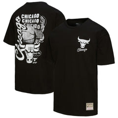 Chicago Bulls Hardwood Classics Overlap T-Shirt sale For Sale