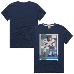 Dallas Cowboys Emmitt Smith Homage Unisex NFL Topps Trading Card Tri-Blend T-Shirt